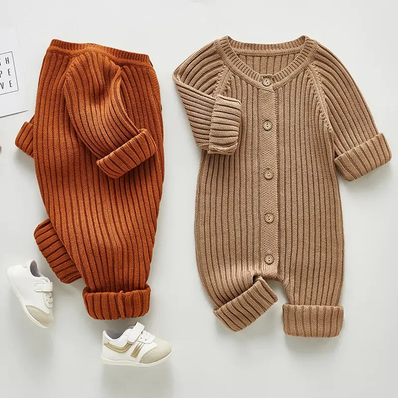 Knitted Baby Romper